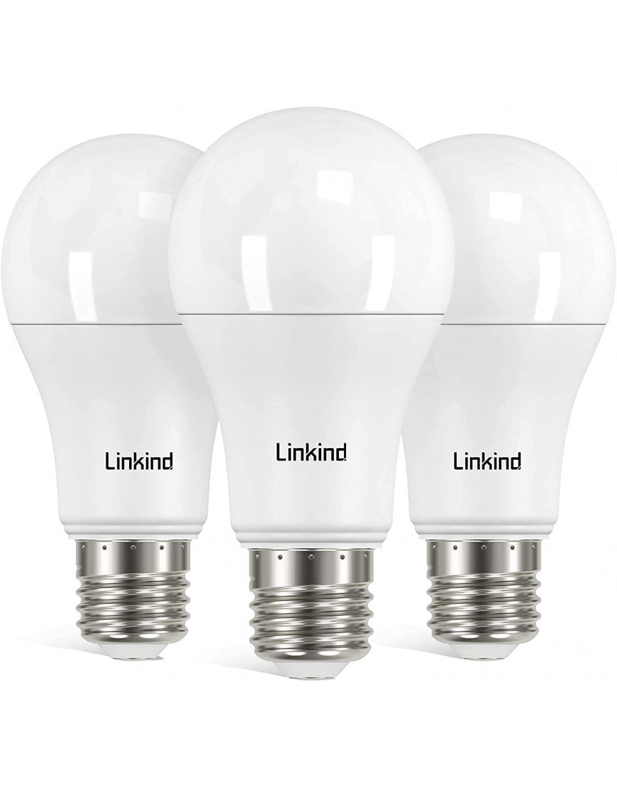 Linkind ampoule LED E27 dimmable 13W lampe à incandescence 100W remplacée ampoule Edison 1521LM A60 blanc chaud 2700K ERP certifiée CE lot de 3 B08CN8T2MR
