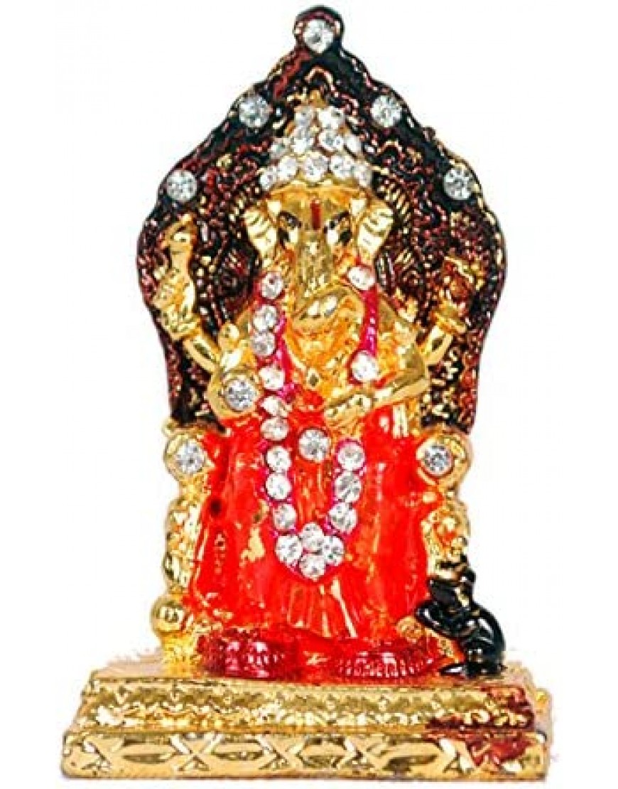 Vrindavan Bazaar ST Nano support Ganesh Pooja pour décoration intérieure | culte Accessory| accessoire Auto B07DTJTNSS