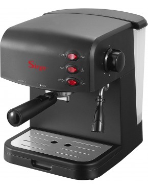 Sirge CREMAEXPRE machine à espresso cafè italian pump Machine à expresso pour poudre 850 W 15 Bars | Expresso cappuccino latte macchiato XXL-Crema Café Lungo B00EZ16ER8
