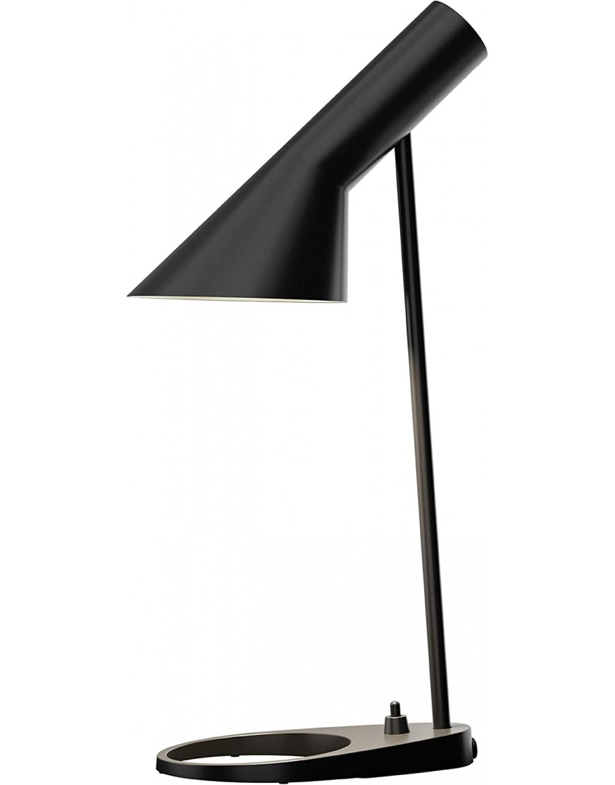 AJ Mini Table Lamp Louis Poulsen Lampe de Table Dessinée par Arne Jacobsen Noir B08B1P9LWN